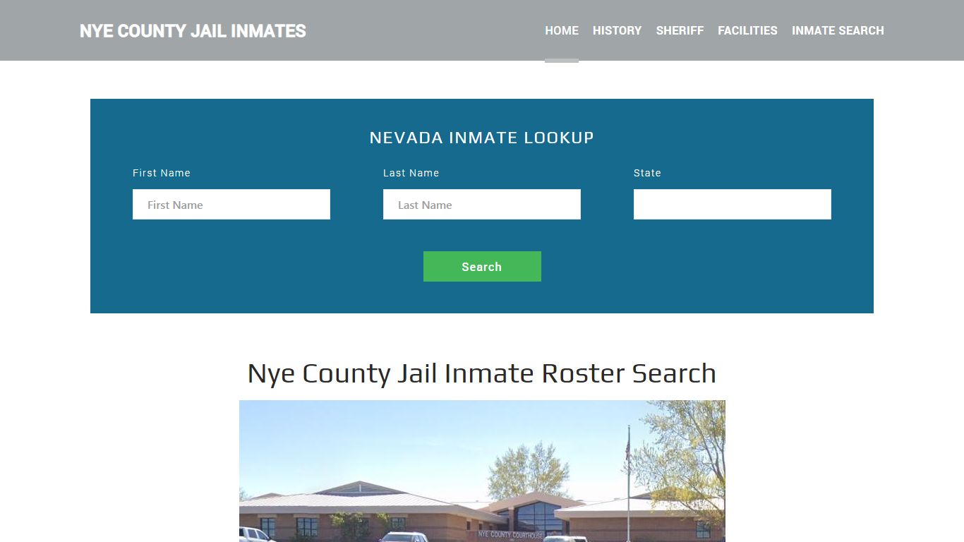 Nye County Jail Inmate Roster Lookup, Tonopah, NV